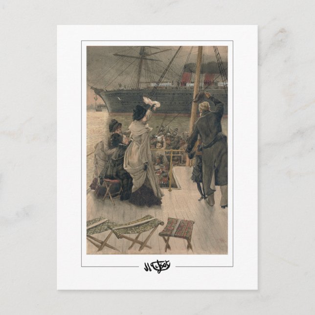 Carte Postale James Tissot #336 - Beaux-Arts (Devant)