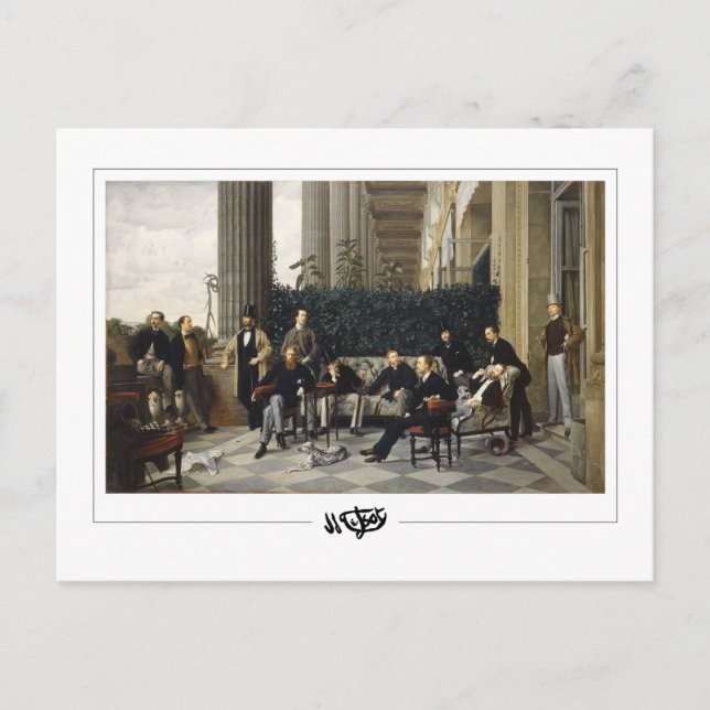 Carte Postale James Tissot #343 - Beaux-Arts (Devant)