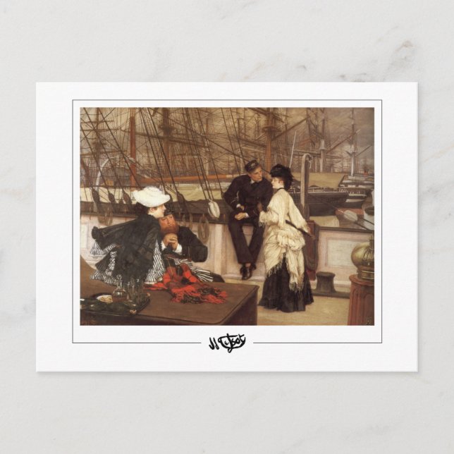 Carte Postale James Tissot #602 - Beaux-arts (Devant)