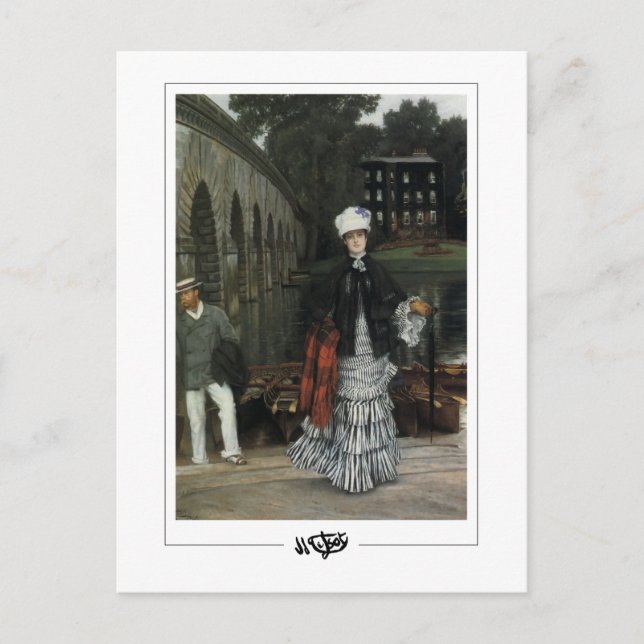 Carte Postale James Tissot #833 - Beaux-Arts (Devant)