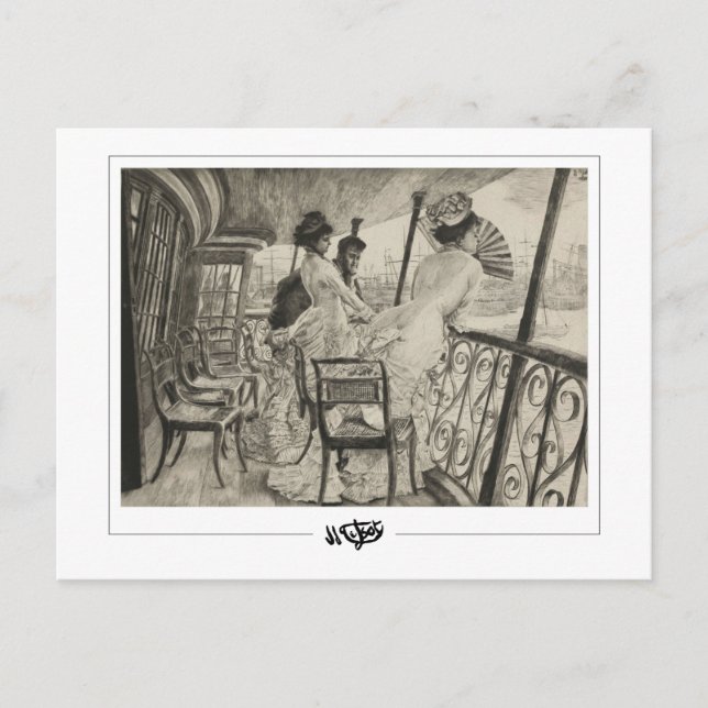 Carte Postale James Tissot #89 - Beaux-Arts (Devant)