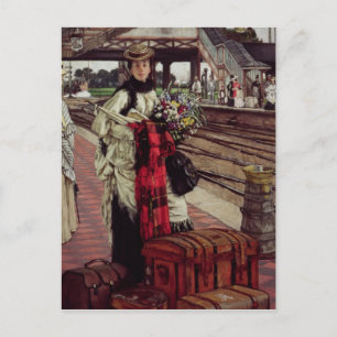 Carte Postale James Tissot   Attente à la gare