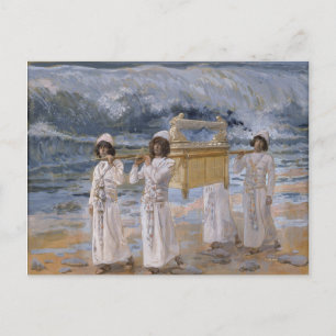 Carte Postale James Tissot - L'Arche passe le Jourdain