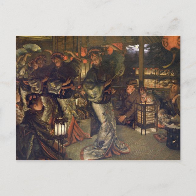 Carte Postale James Tissot | Le Fils prodigue en terre étrangère (Devant)