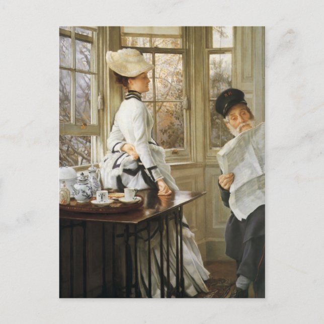 Carte Postale James Tissot Peinture (Devant)