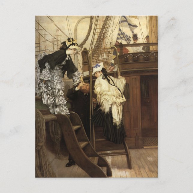 Carte Postale James Tissot Peinture (Devant)