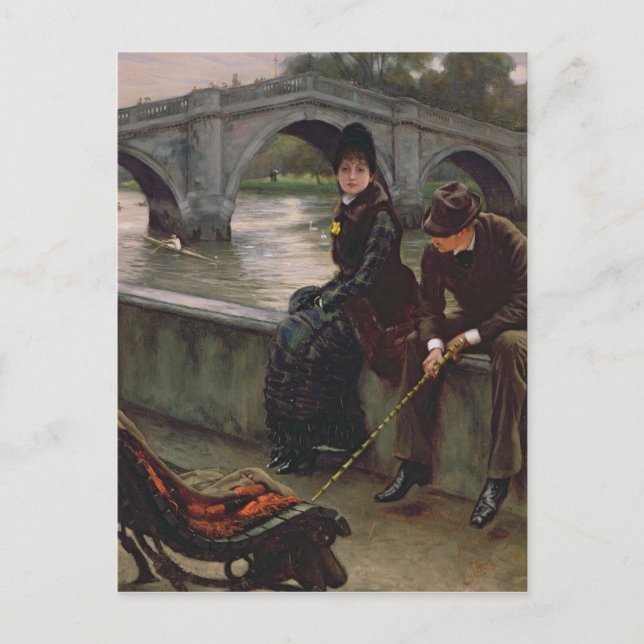 Carte Postale James Tissot | Richmond Bridge, c.1878 (Devant)