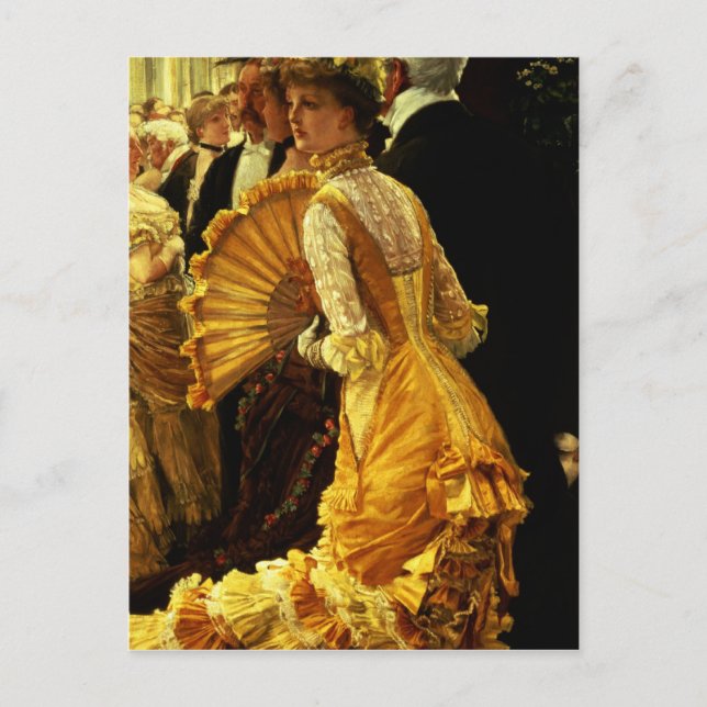 Carte Postale James Tissot | the Ball, c.1878 (Devant)
