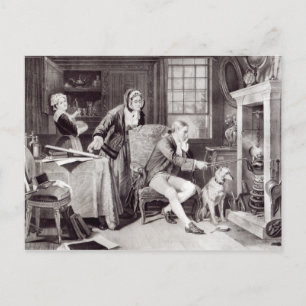 Carte Postale James Watt Jouer avec de la vapeur