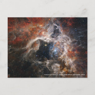 Carte Postale James Webb Tarantula Nebula Hi-Res Image 2022