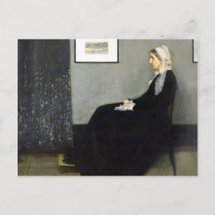 Carte Postale JAMES WHISTLER - Arrangement en gris et noir