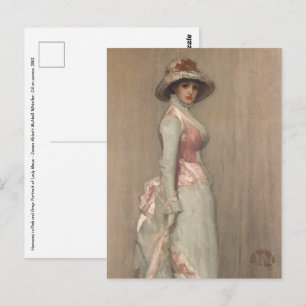 Carte Postale James Whistler - Portrait de Lady Meux