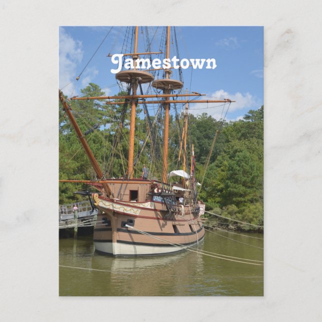 Carte Postale Jamestown (Devant)