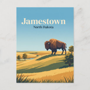 Carte Postale Jamestown, Dakota du Nord