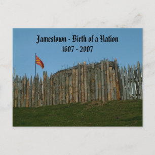 Carte Postale Jamestown - Naissance d'une nation, 1607 - 2007