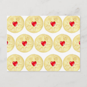 Carte postale Jammie Dodger Biscuit