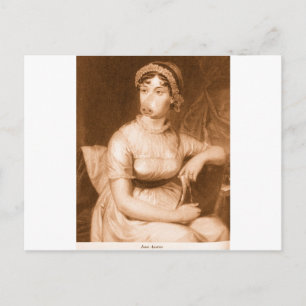 Carte Postale Jane Austen
