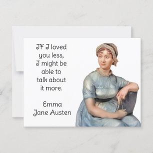 Carte Postale Jane Austen Emma cite