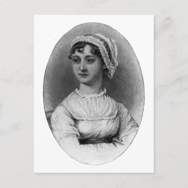 Carte Postale Jane Austen Portrait (Devant)