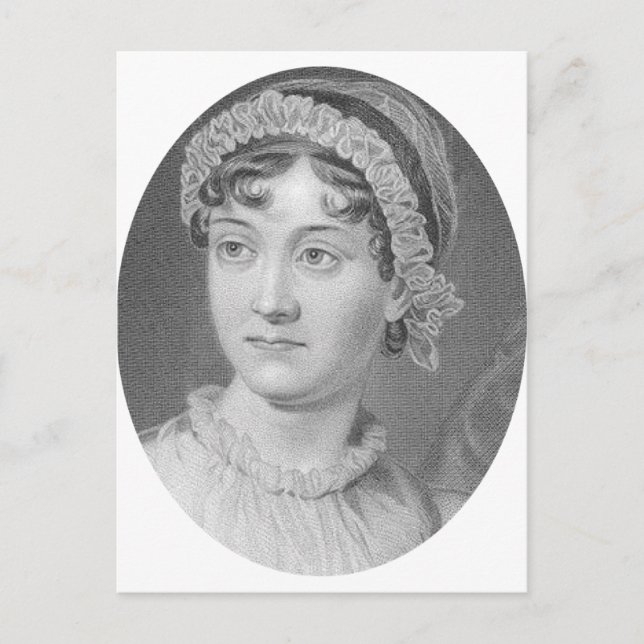 Carte Postale Jane Austen Simply Jane Portrait (Devant)