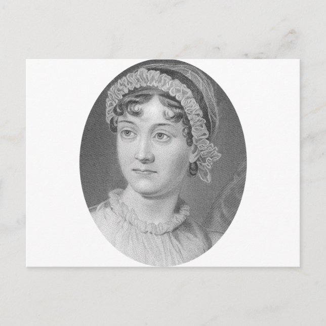 Carte Postale Jane Austen Simply Jane Portrait (Devant)
