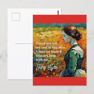 Carte Postale Jane Eyre Cite Monet Style Peinture