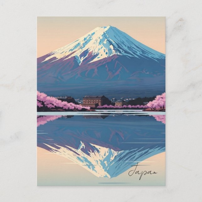 Carte Postale Japan Mount Fuji Fujisan Postcard (Devant)