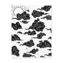 Japanese Cloud Pattern Aesthetic