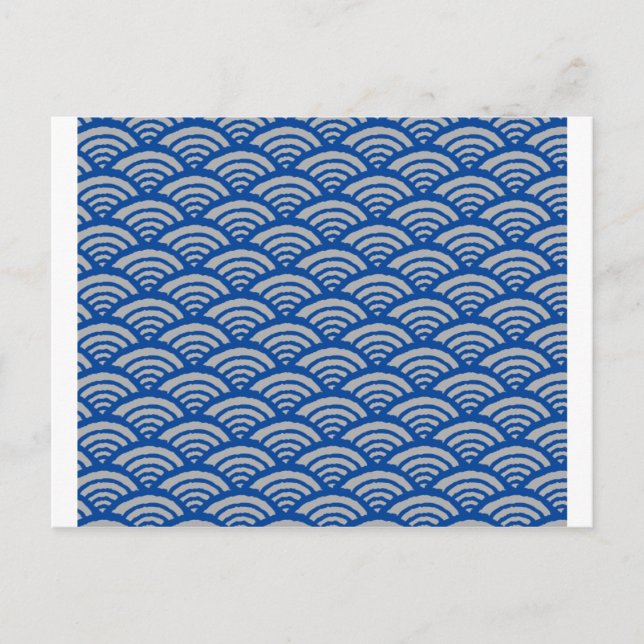 Carte Postale Japanese Wave Pattern (Devant)