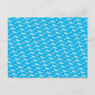 Carte Postale JapaneseOrigami Tsuru Cranes