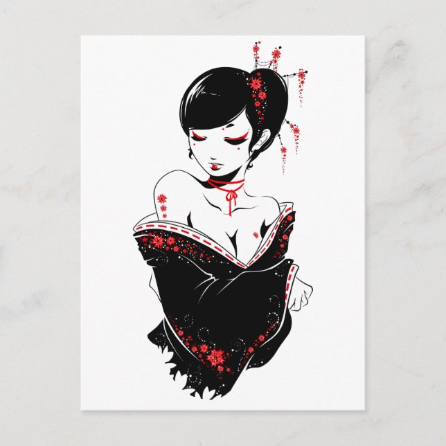 Carte Postale japanesque (Devant)