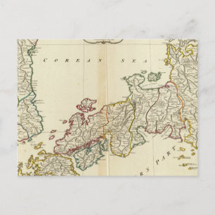Carte Postale Japon, Corée
