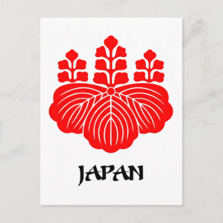 Carte Postale JAPON - emblème/drapeau/armoiries/symbole