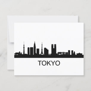 Carte Postale Japon Tokyo Skyline - Tokyo Skyline