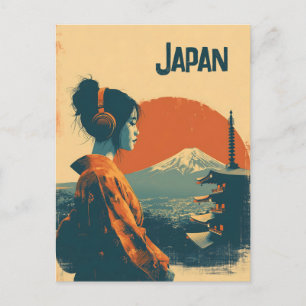 Carte Postale Japon vintage