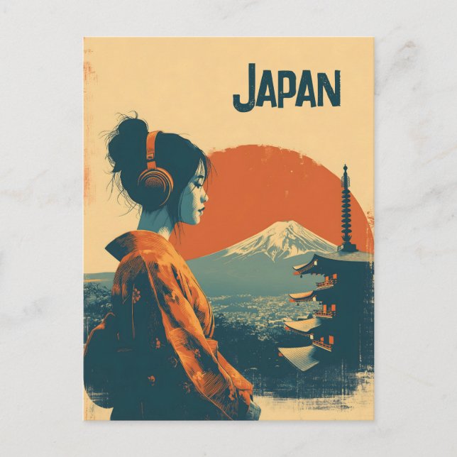 Carte Postale Japon vintage (Devant)