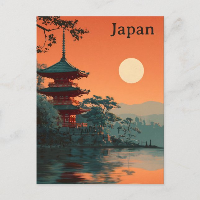 Carte Postale Japon vintage (Devant)