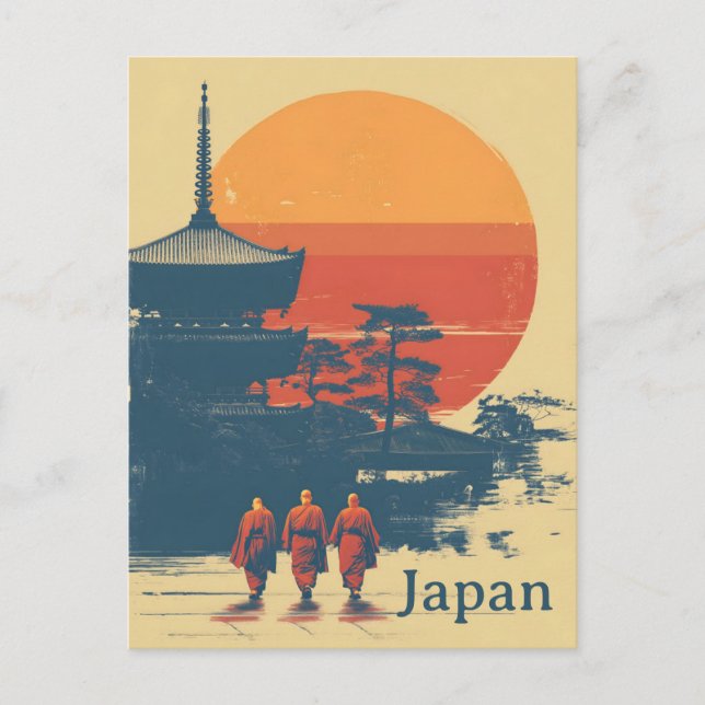 Carte Postale Japon vintage (Devant)