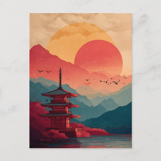 Carte Postale Japon vintage (Devant)