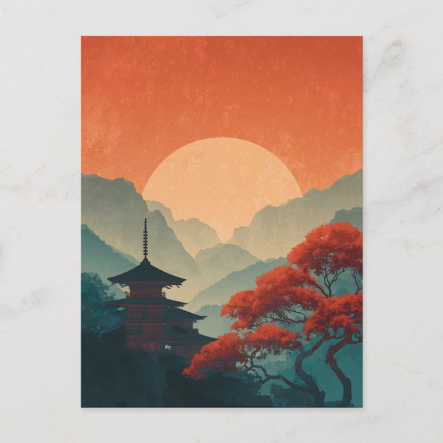 Carte Postale Japon vintage (Devant)