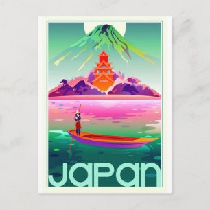 Carte Postale Japon, voyages vintage