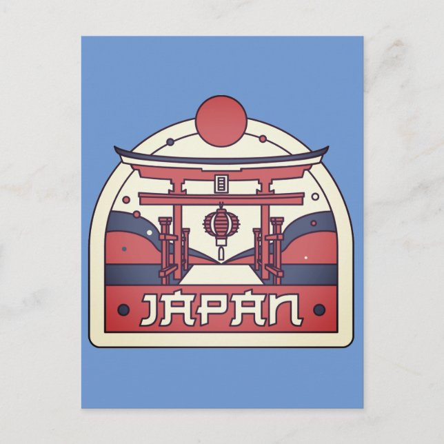 Carte postale japonaise classique (Devant)