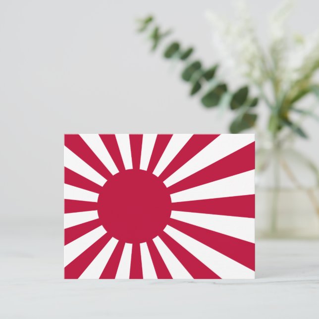 Carte postale japonaise Rising Sun (Debout devant)
