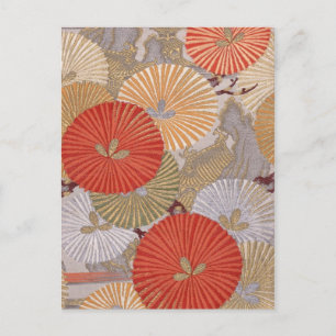 Carte postale japonaise Tissu 2012 Pocket Calendar