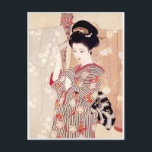 Carte postale japonaise vintage<br><div class="desc">Shimura Tatsumi</div>