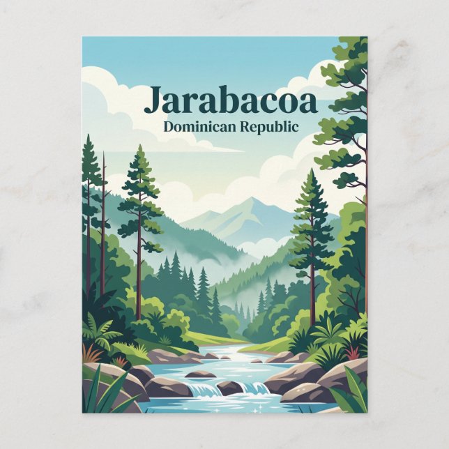 Carte Postale Jarabacoa République dominicaine (Devant)