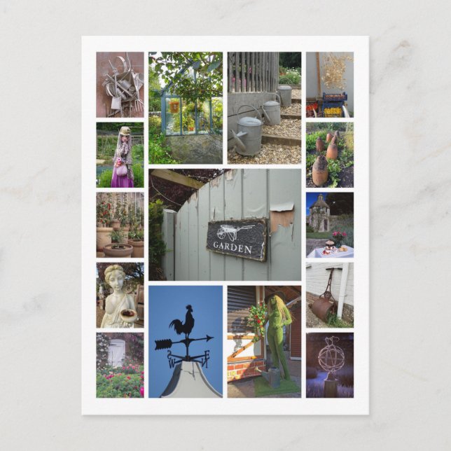 Carte Postale Jardin (Devant)