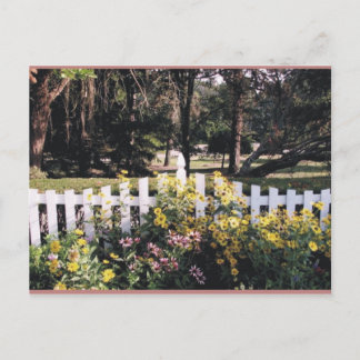 Carte Postale jardin