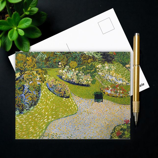 Carte Postale Jardin à Auvers, Vincent van Gogh (Créateur téléchargé)