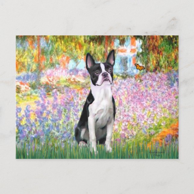 Carte Postale Jardin à Giverney - Boston T (Devant)